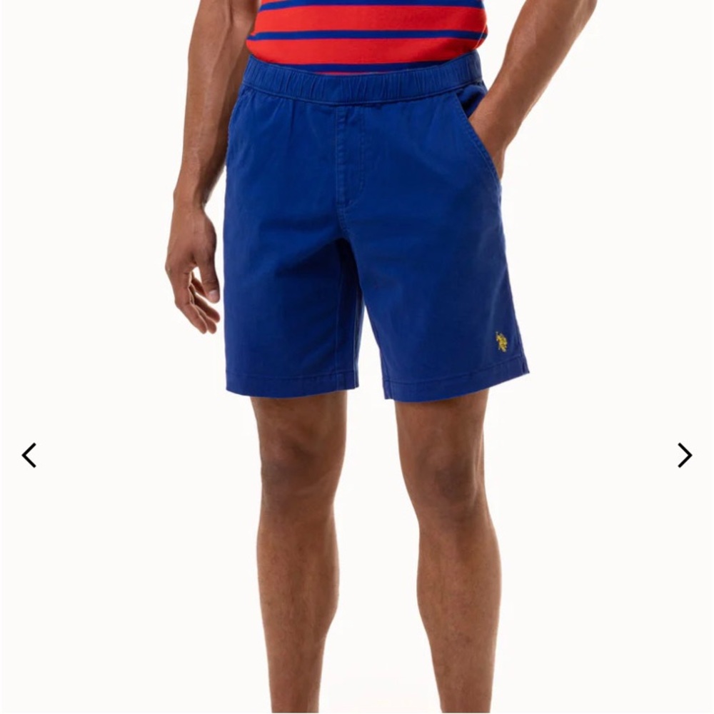 NWT U.S. Polo Assn. Stretch Twill Jogger Shorts | Size: Small